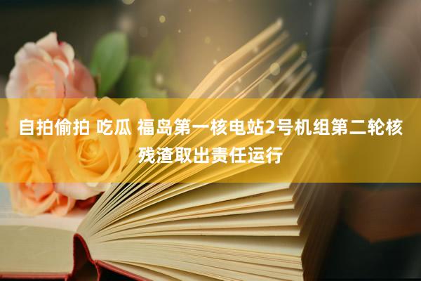 自拍偷拍 吃瓜 福岛第一核电站2号机组第二轮核残渣取出责任运行